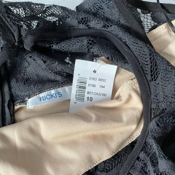 Black sheer party dress - Picture 4 of 7